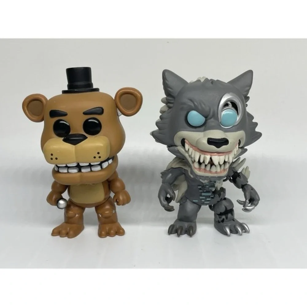 Funko Pop Five Nights at Freddys FNAF Freddy Fazbear 106 and Twisted Wolf 16